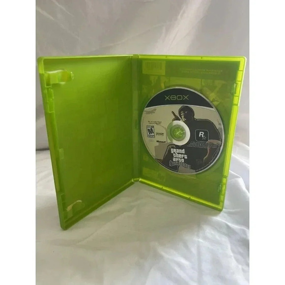 Grand Theft Auto Sand Andreas (Xbox, 2005) Complete - Tested NO MAP NO MANUAL - Picture 4 of 5